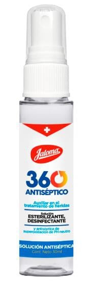 Antiséptico, Esterilizante, Virucida JALOMA 360® "Tipo MicroDacyn".