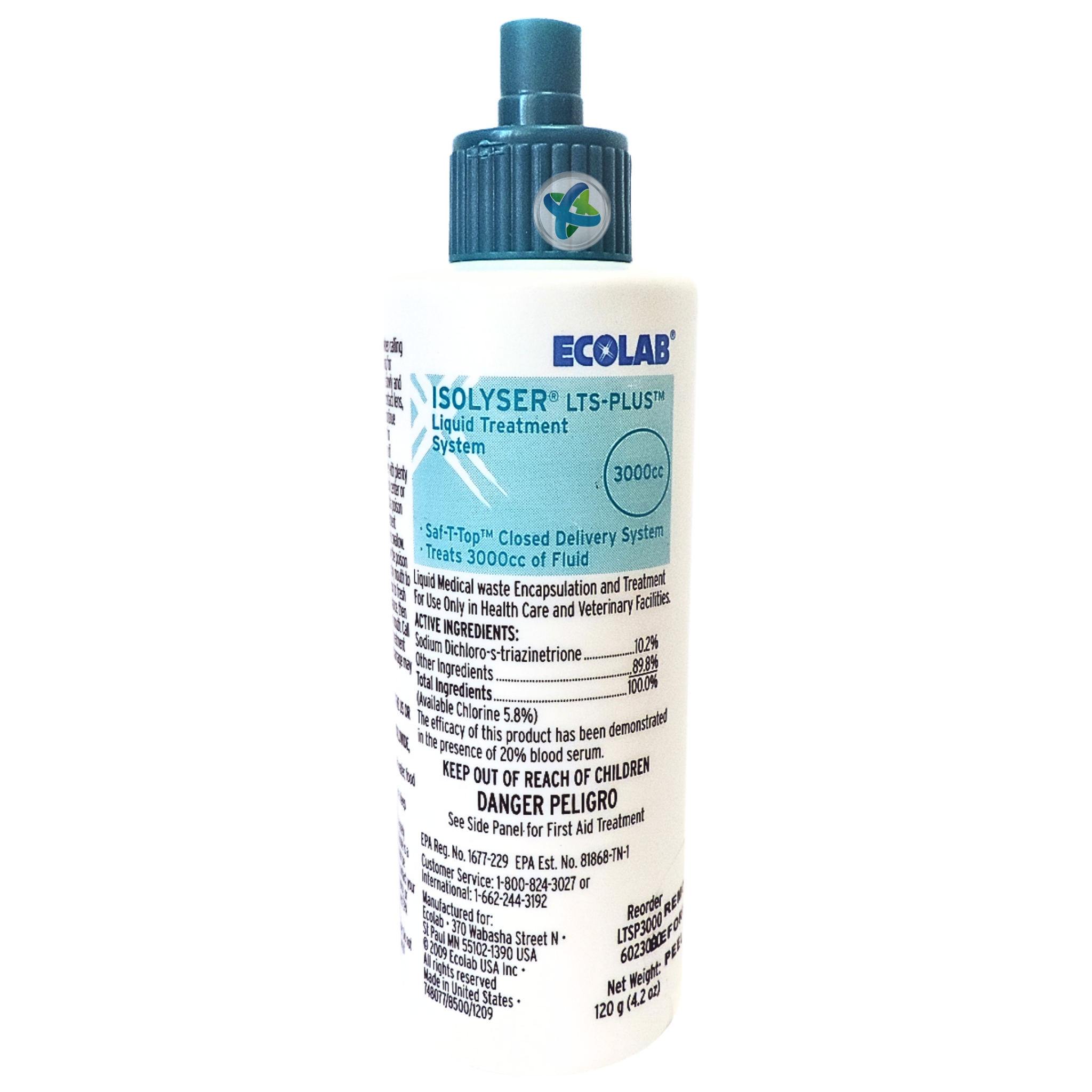 Polvo Aglutinante e Inactivante Isolyser®. Paq/5 Bolsas.