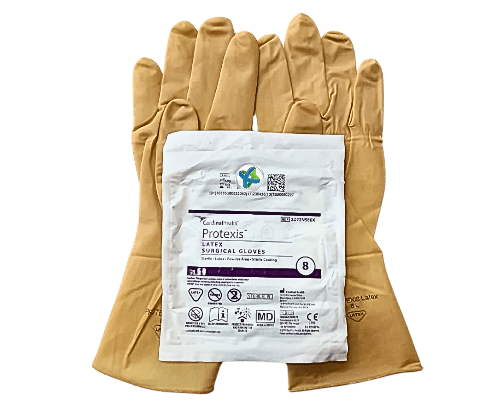 Guantes de Cirugía Protexis® Latex. Caja/50 pares.