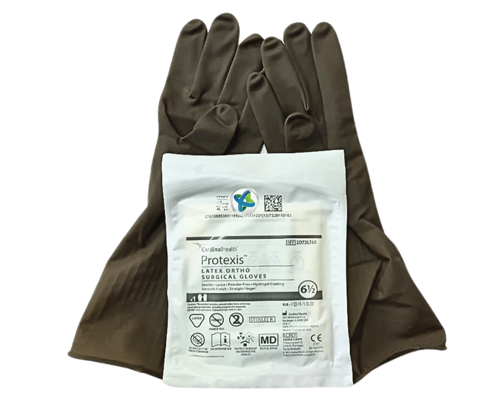 Guantes de Cirugía Protexis® Latex Ortho. Caja/40 pares.