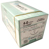 Hilo Nylon 4-0, Aguja 24 mm, Reverso Cortante. Circulo 3/8. 45 cm. Caja/12 Sobres.