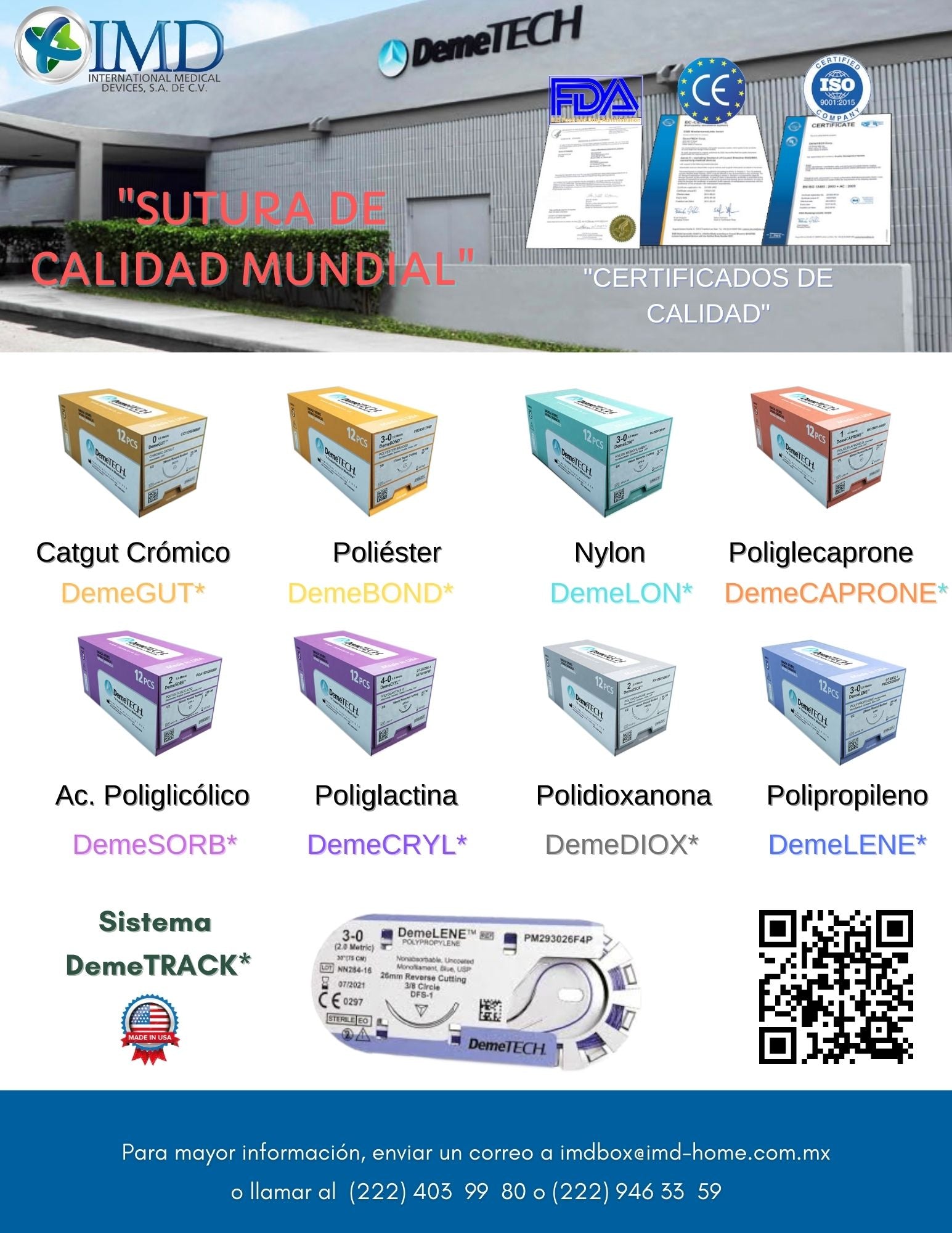 Hilo Nylon 4-0, Aguja 24 mm, Reverso Cortante. Circulo 3/8. 45 cm. Caja/12 Sobres.