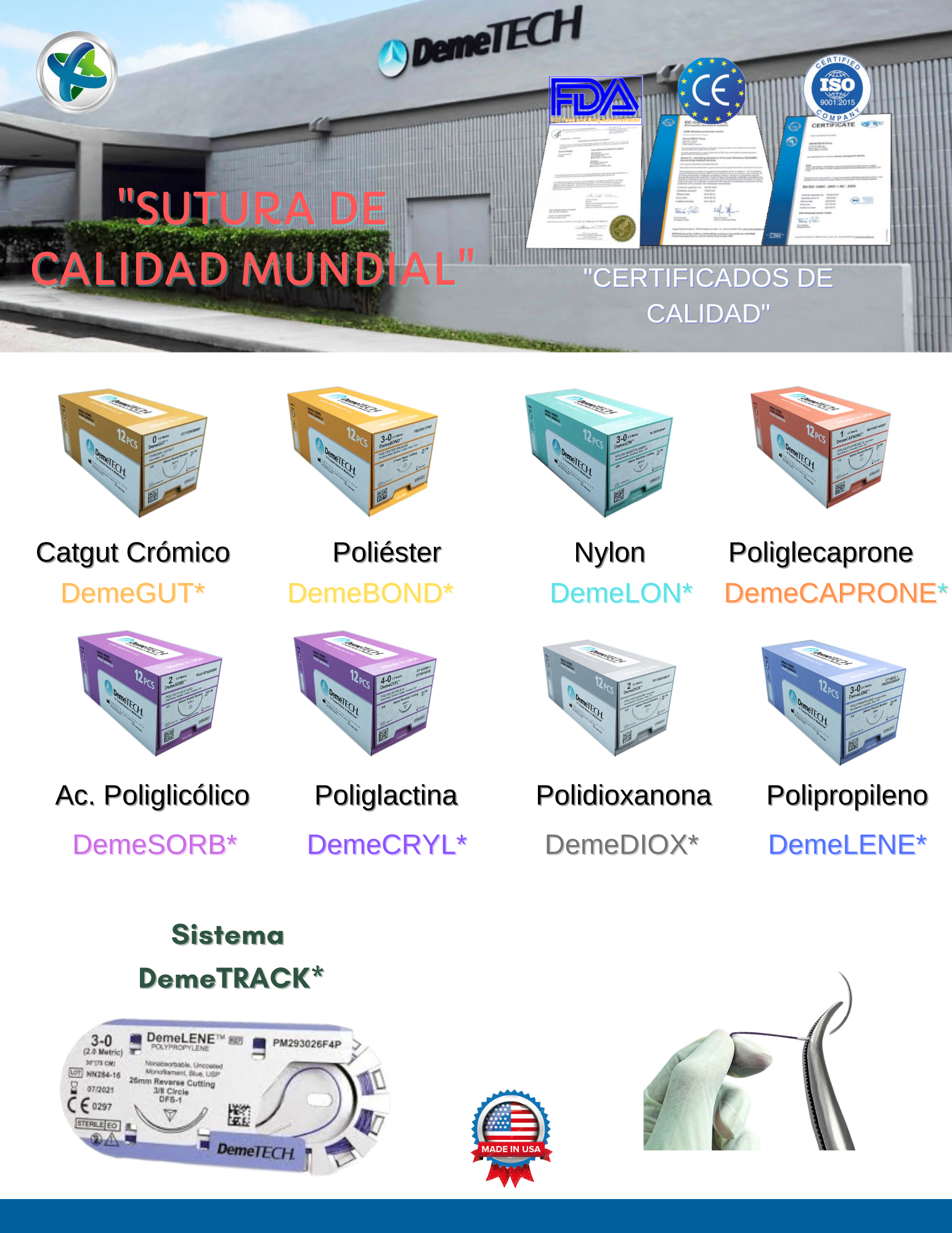 Hilo POLIPROPILENO 0 Aguja 36 mm, Ahusada. Circulo 1/2. 75 cm. Caja/12 Sobres.